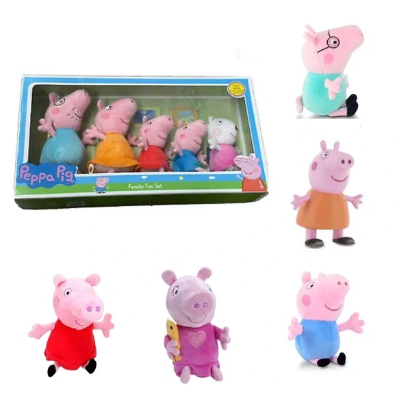 Peluches Peppa Pig Pack Family Plush Buy KULA Fashion Cartoon Baby